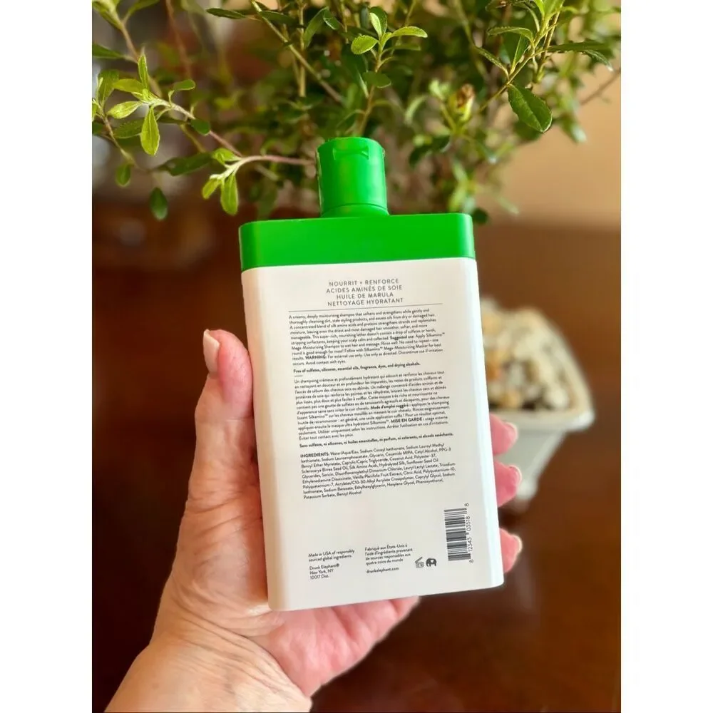 DRUNK ELEPHANT  - NWT - Silkamino Mega-Moisturizing Shampoo, 240 ml / 8 fl oz.